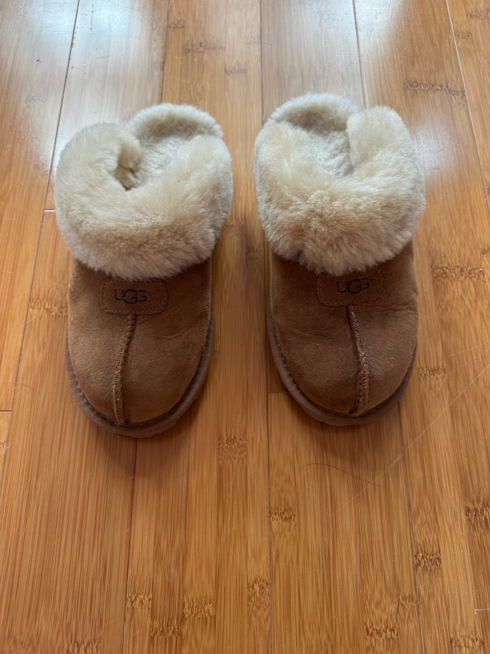 Ugg Slippers Brown Size 7
